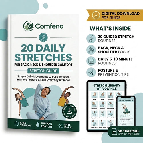 20 Daily Stretches for Back, Neck & Shoulder Comfort