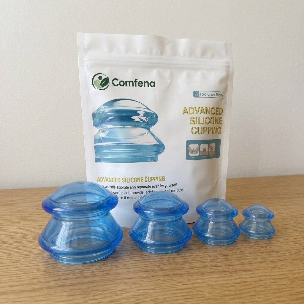 Blue Silicone Suction Cup Set