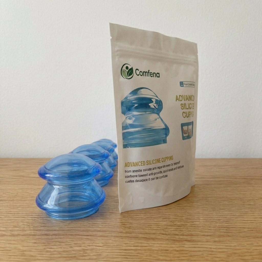 Blue Silicone Suction Cup Set