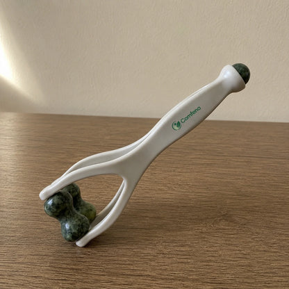2-in-1 Jade Roller Finger Massager