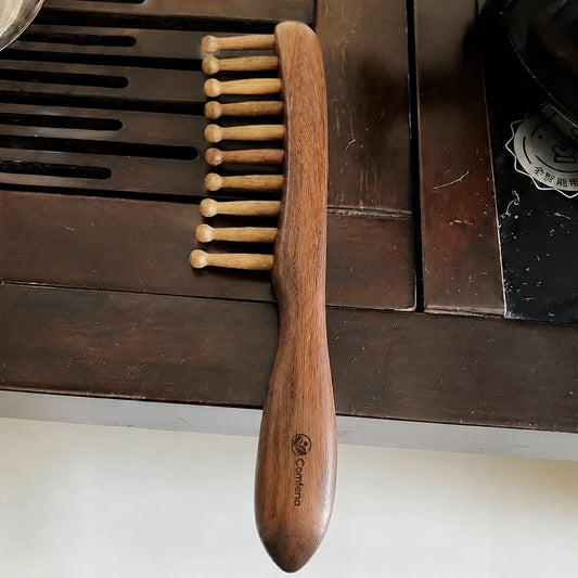 Wide Tooth Meridian Scraping Massage Comb