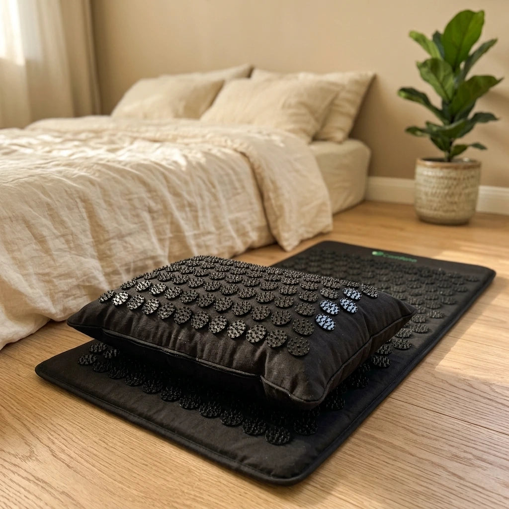 Premium Acupressure Mat & All-Over Pillow Set
