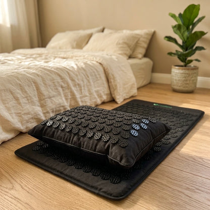Premium Acupressure Mat & All-Over Pillow Set