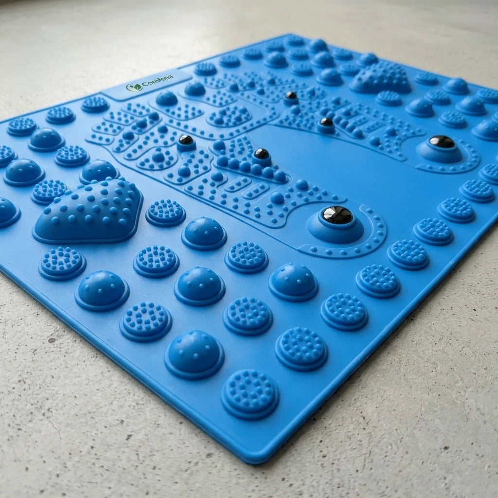 Acupressure Foot Massage Mat with 6 Magnetic Beads